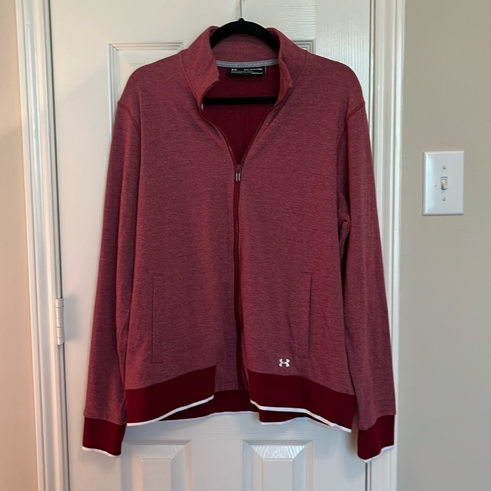 NWT Under Armour Loose Threadborne Cold Gear Jacket - Picture 1 of 13